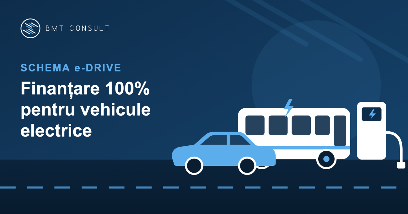 Schema e-DRIVE 2026 – finanțare pentru înlocuirea flotei cu vehicule electrice